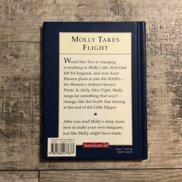 American Girl Short Stories Molly Takes Flight Book Vintage Pleasant Co. - Picture 14 of 16